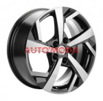 5/114,3/7x17 Khomen Wheels 66,1/45 KHW1712 Gray