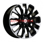 6/139,7/8x20 Khomen Wheels 95,1/60 KHW2010 Black