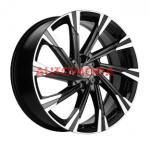 5/114,3/7,5x19 Khomen Wheels 67,1/49,5 KHW1901 Black-FP