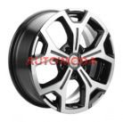 5/114,3/6,5x17 Khomen Wheels 67,1/50 KHW1710 F-Silver