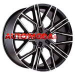 5/130/9,5x21 Khomen Wheels 71,6/46 KHW2101 Black-FP