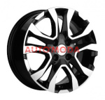 4/100/6x15 Khomen Wheels 60,1/40 KHW1503 Gray-FP