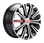 5/108/6,5x16 Khomen Wheels 63,3/50 KHW1610 Black-FP