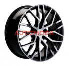 5/114,3/8,5x20 Khomen Wheels 60,1/30 KHW2005 Black-FP