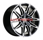 5/112/8,5x19 Khomen Wheels 66,6/30 KHW1904 Black matt MR